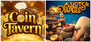 Coin Tavern + Slots & Diapers banner