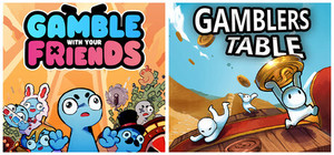 Gambler's Table X Gamble With Your Friends banner
