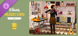 The Sims™ 4 Music Den Kit + 200 Moola banner