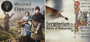 Scriptorium x Medieval Dynasty banner