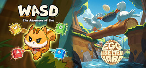 WASD : The Adventure of Tori X An Eggstremely Hard Game banner