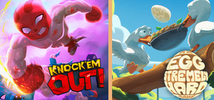 An Eggstremely Hard Game x Knock'Em Out banner