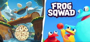 Frog Sqwad 🐸 x An Eggstremely Hard Game banner