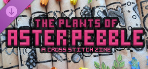 Aster Pebble and the Case of Bad Bureaucracy - Cross Stitch Zine banner