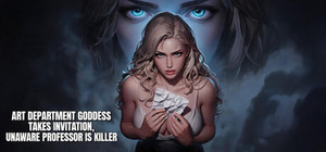 Art Department Goddess Takes Invitation, Unaware Professor Is Killer banner