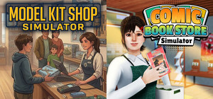 Comic Book Store x Model Kit Shop banner
