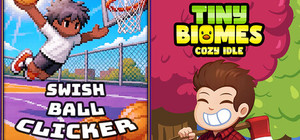 🏀 Swish Ball Clicker + Tiny Biomes 🪾 banner