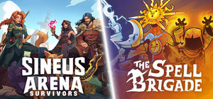 Sineus Arena Survivors X The Spell Brigade banner
