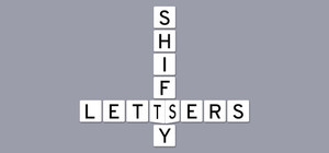 Shifty Letters banner