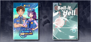 Nothing To Declare & Ball-it Hell banner