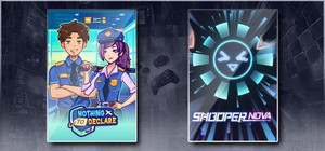 Nothing To Declare & SHOOPER NOVA banner