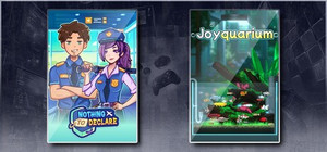 Nothing To Declare & Joyquarium banner