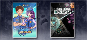 Nothing To Declare & Frontline Crisis banner