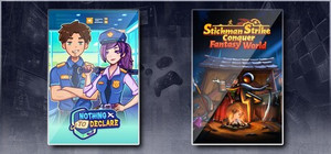 Nothing To Declare & Stickman Strikes: Conquer Fantasy World banner