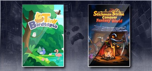 Tiny Birdtopia & Stickman Strikes: Conquer Fantasy World banner