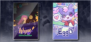 Kinny and the Cosmic Cauldron & Eggo banner