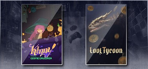 Kinny and the Cosmic Cauldron & Loot Tycoon banner