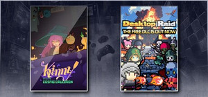 Kinny and the Cosmic Cauldron & Desktop Raid banner