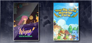 Kinny and the Cosmic Cauldron & Your Big, Cute Monster Farm banner
