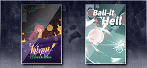 Kinny and the Cosmic Cauldron & Ball-it Hell banner