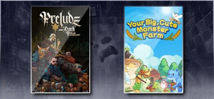 Prelude Dark Pain & Your Big, Cute Monster Farm banner