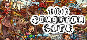 100 Songkran Cats banner