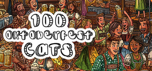 100 Oktoberfest Cats banner