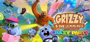 Grizzy and the Lemmings - Crazy Party banner
