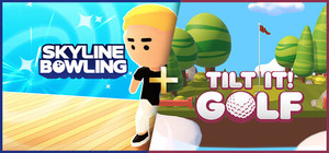 Tilt It! Golf + Skyline Bowling banner