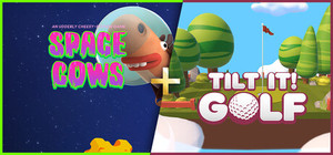 Tilt It! Golf + Space Cows banner