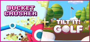Tilt It! Golf + Bucket Crusher banner