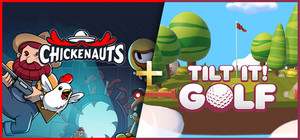 Tilt It! Golf + Chickenauts banner