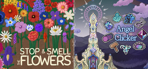 Stop and Smell the Flowers x Angel Clicker banner