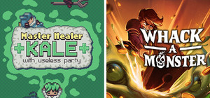 Whack-A-Monster + Master Healer Kale with useless party banner