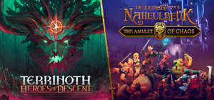 Terrinoth®: Heroes of Descent X The Dungeon Of Naheulbeuk : The Amulet Of Chaos banner