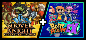 Scott Pilgrim EX + Shovel Knight: Treasure Trove banner