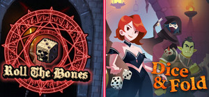 Roll The Bones x Dice & Fold banner