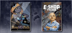 Stray Path & E-Shop Tycoon banner