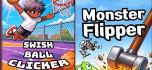 🏀 Swish Ball + Monster Flipper ☠️ banner