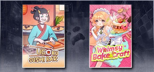 Ugoku Sushi Bar & Whimsy Bake＆Craft banner