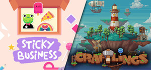 Sticky Business + Craftlings banner