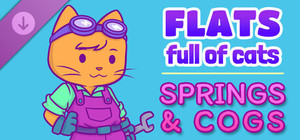 Flats Full of Cats: Springs & Cogs banner