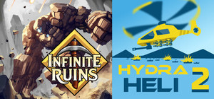 Infinite Ruins + Hydra Heli 2 banner