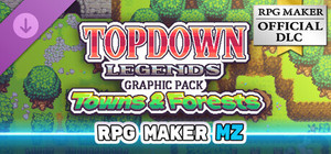 RPG Maker MZ - Topdown Legends Graphic Pack - Towns and Forests banner