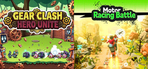 ⚙️Gear Clash: Hero Unite x 🏍️Motor Racing Battle banner