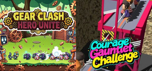 ⚙️Gear Clash: Hero Unite x🏃‍➡Courage Gauntlet Challenge banner