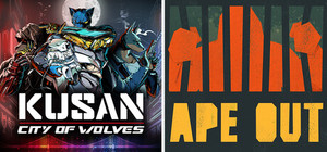 Ape Out x Kusan: City of Wolves banner