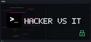 Hacker vs IT banner