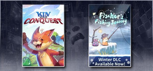 Kin and Conquest & Fischer's Fishing Journey banner