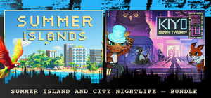 Summer Island and City Nightlife banner